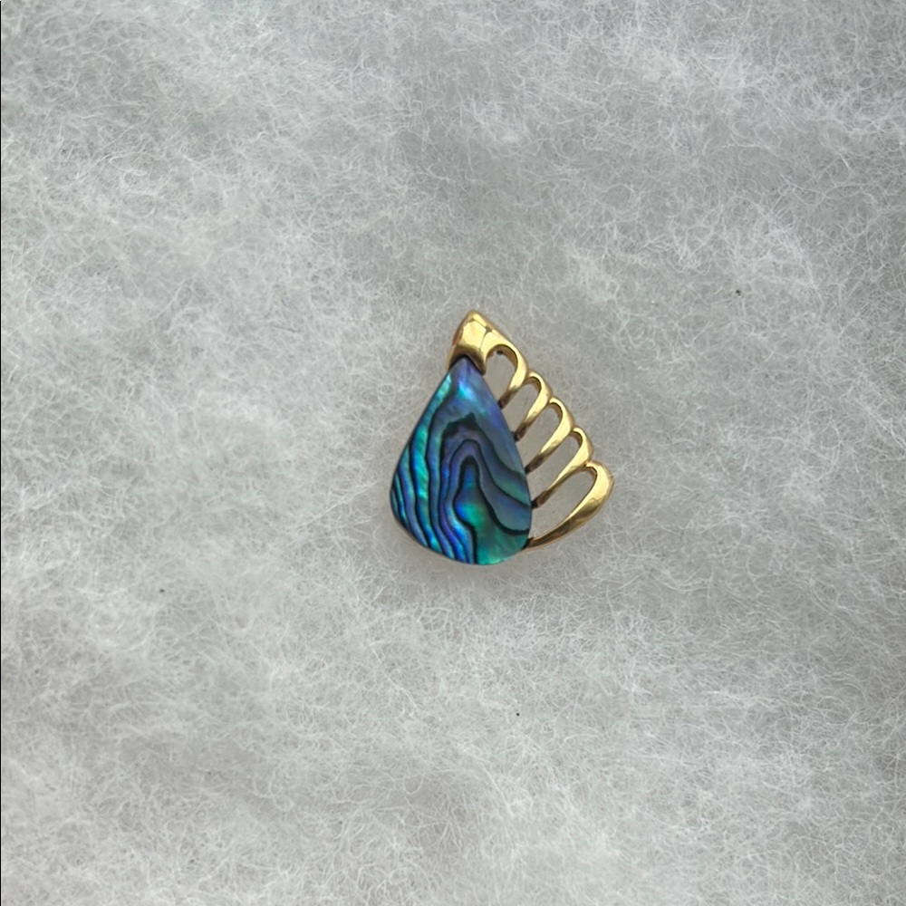 Elegant Ariki paua pendent